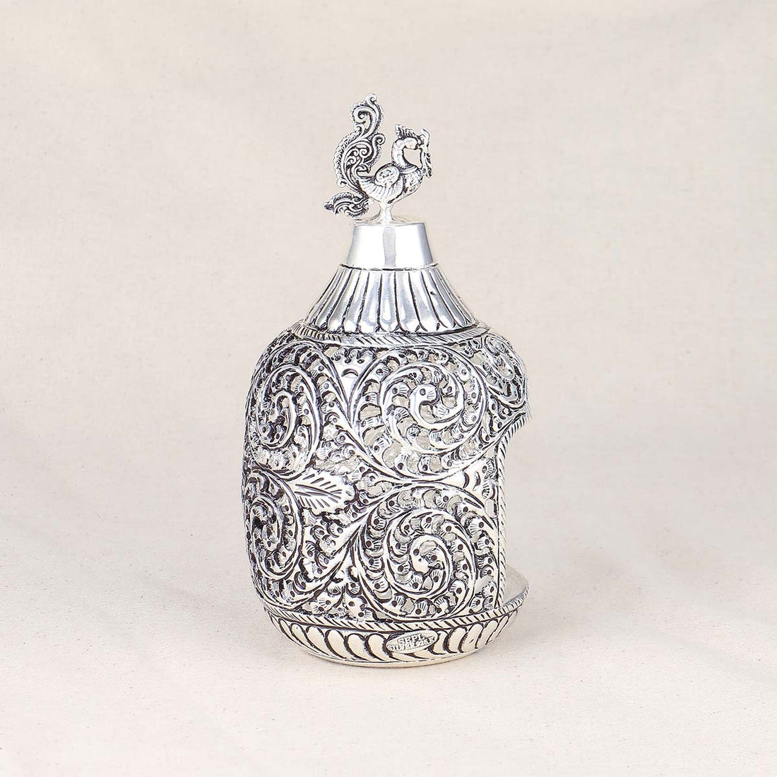 Silver Lamp Holder