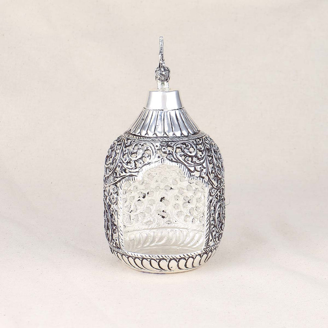 Silver Lamp Holder