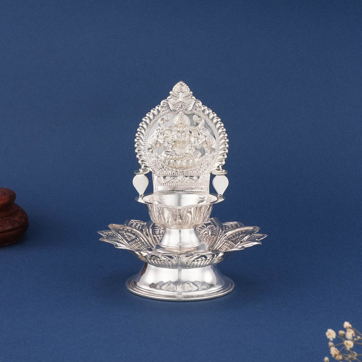 Pavitra Deepam Silver Lamp
