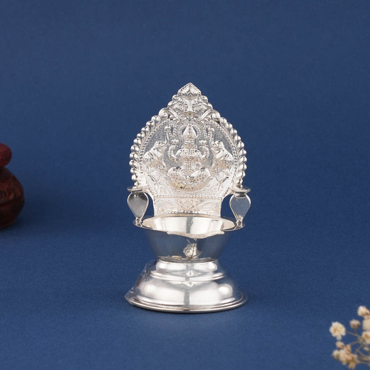 Sparkling Silver Lamp