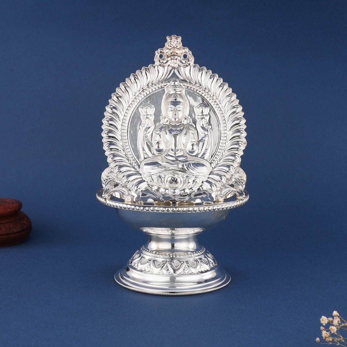 Divine Jyoti Silver Lamp