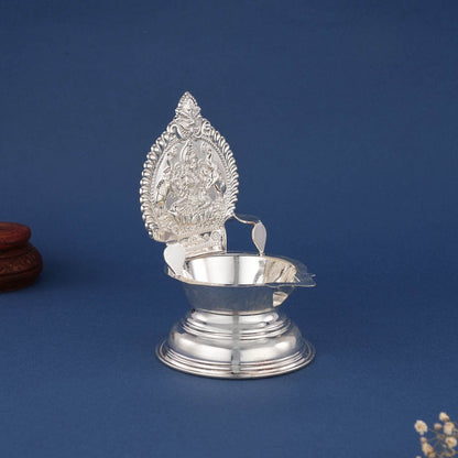 Serene Light Silver Lamp