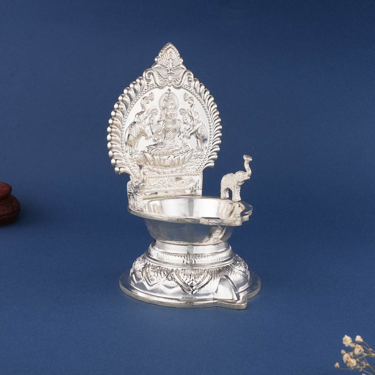 Diya Divinity Silver Lamp