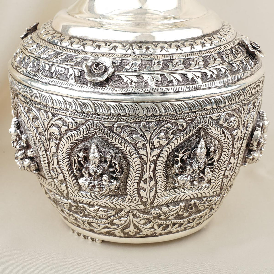 Goddess Lakshmi Antique Kudam