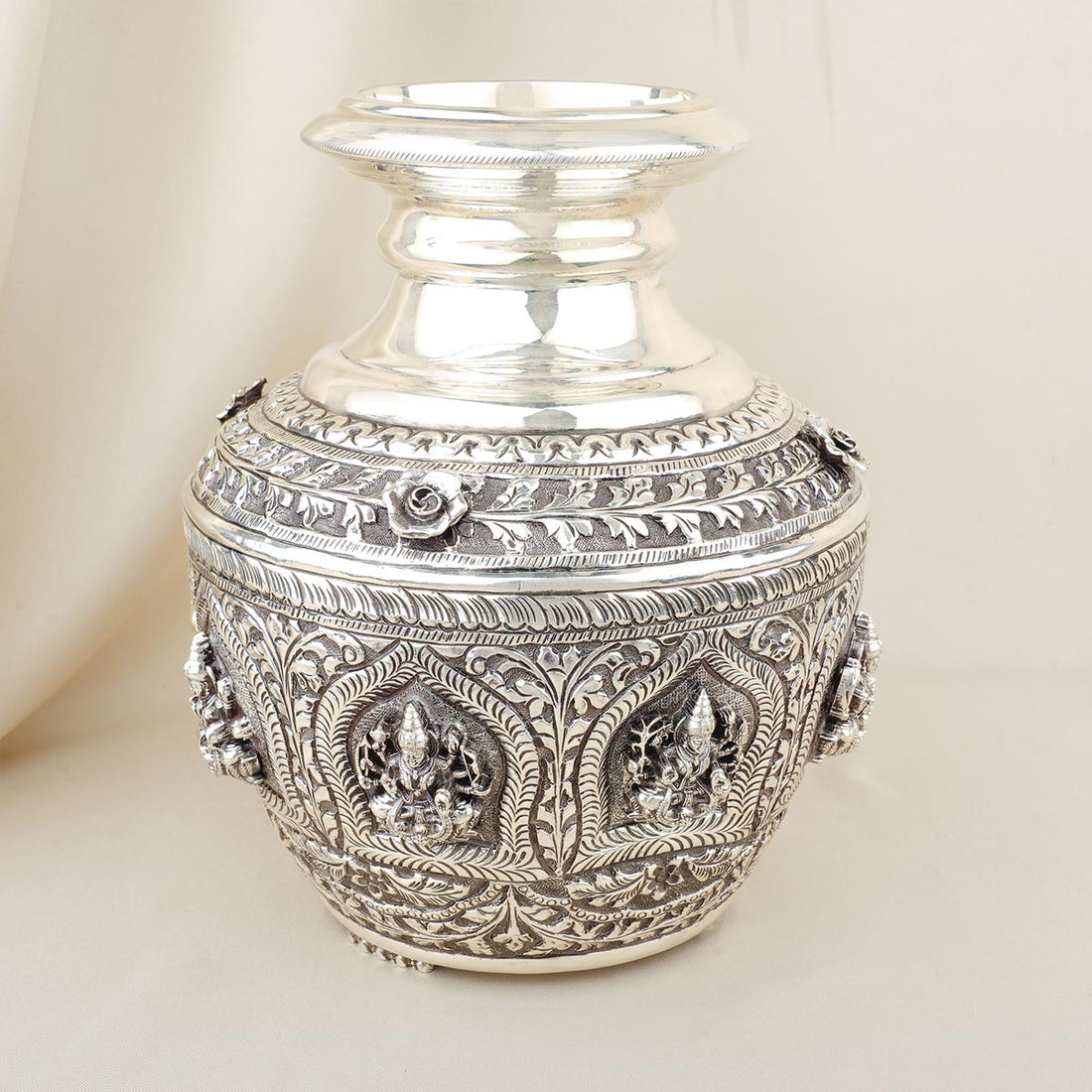 Goddess Lakshmi Antique Kudam