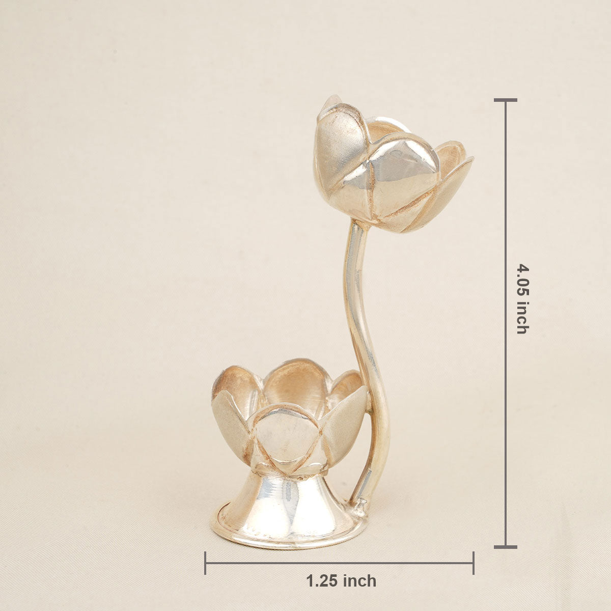 Flower Vase Silver