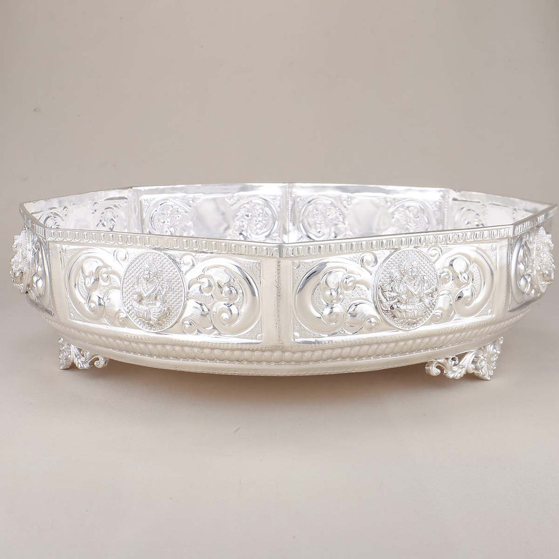 Lakshmi Silver Pooja Plate