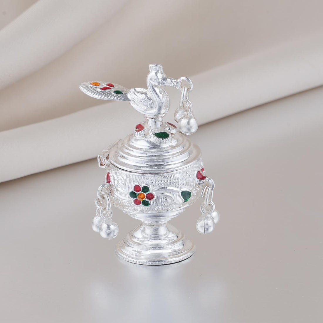 Traditional Kungumachimil Silver