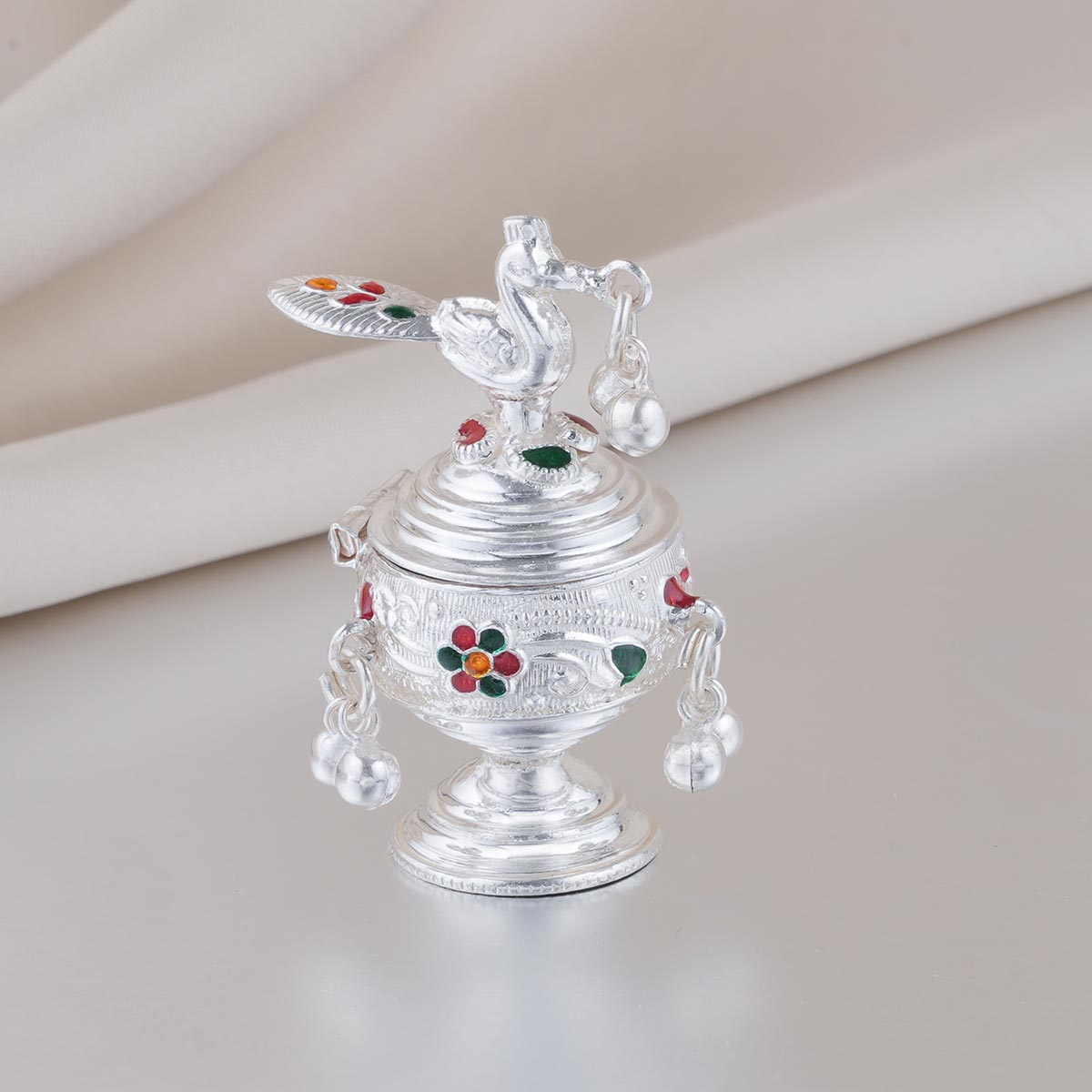 Traditional Kungumachimil Silver