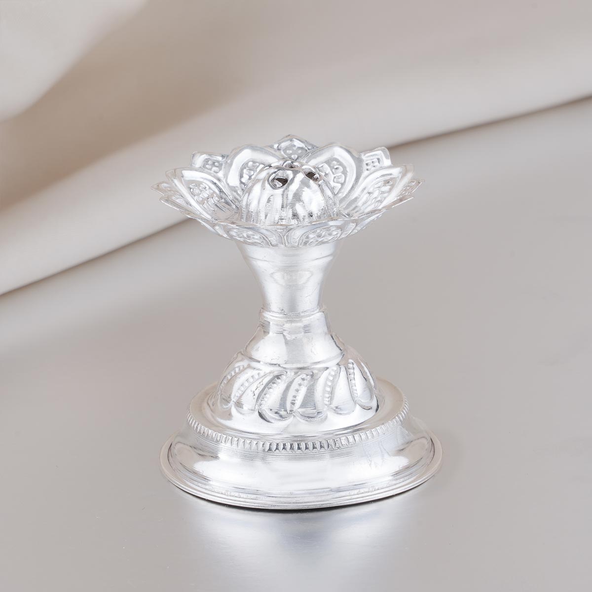 Silver Agarbatti Stand