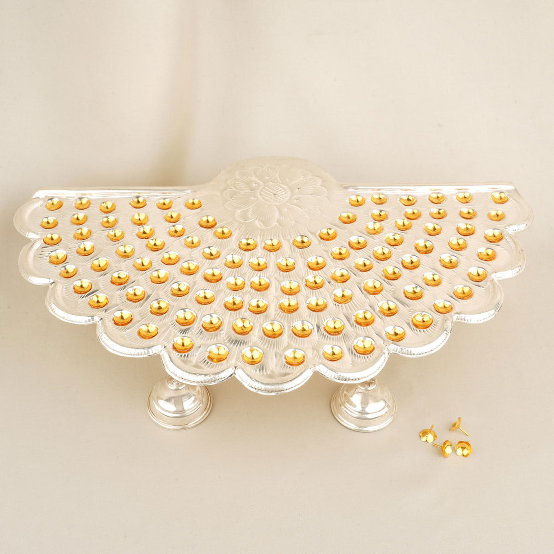 Silver Flower Stand