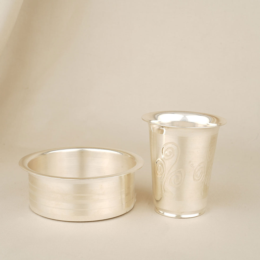 Silver Davara Set