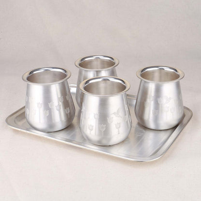 Silver Vessel Set