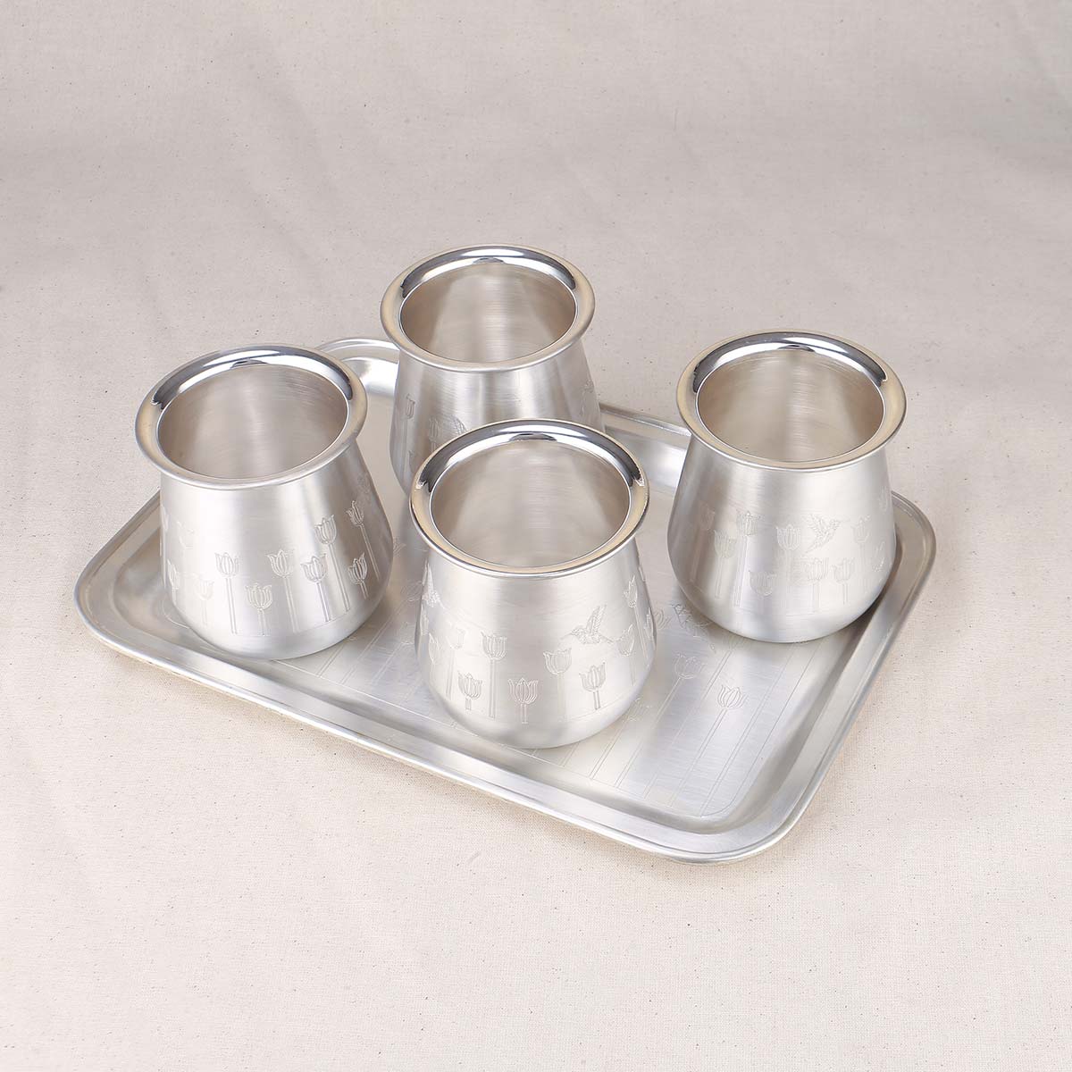 Silver Vessel Set