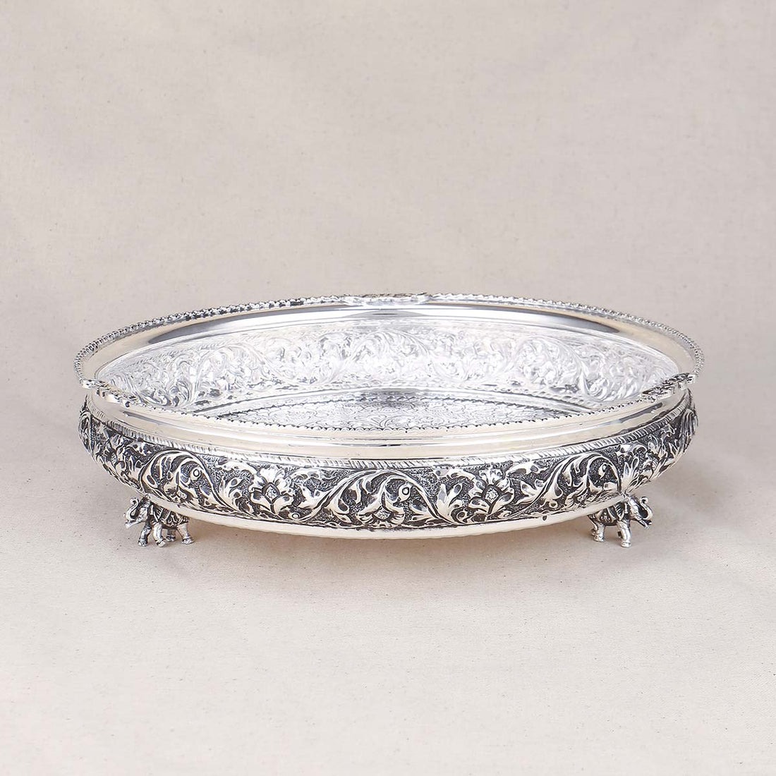Silver Pooja Plate