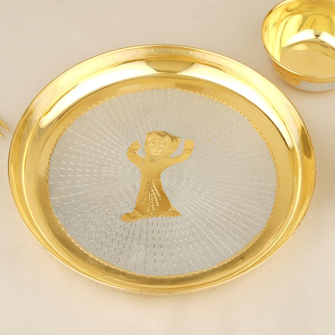 Chotta Bheem Silver Plate Set
