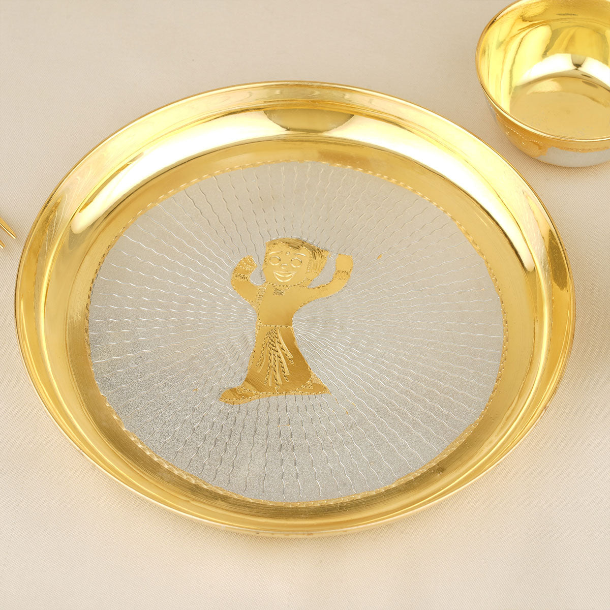 Chotta Bheem Silver Plate Set