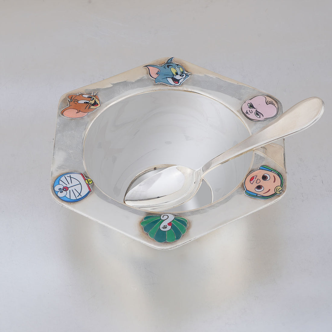 Silver Baby Fancy Bowl