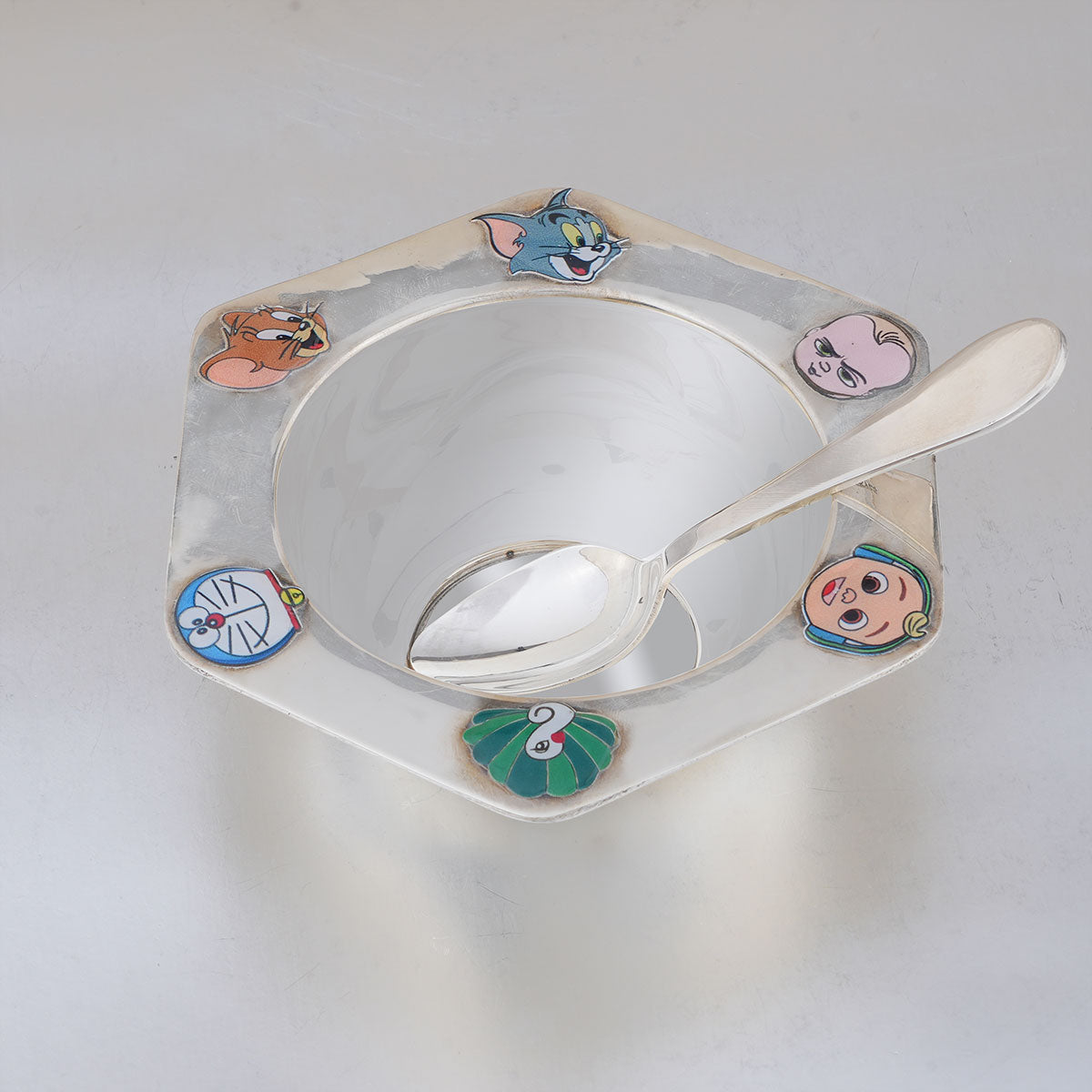 Silver Baby Fancy Bowl