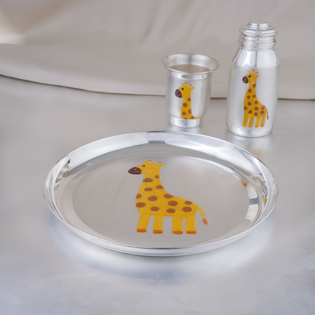 Baby Silver Dinner Set