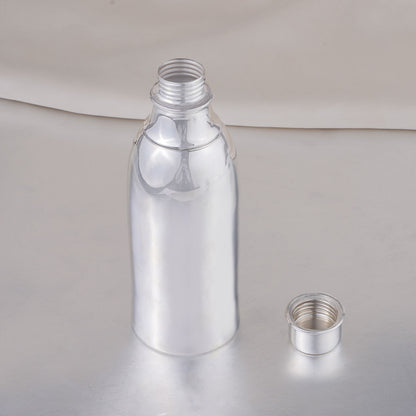 Silver Plain Water Bottle