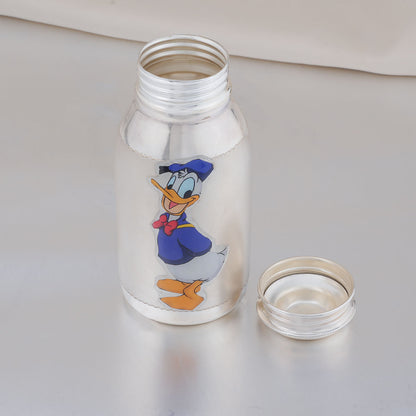 Silver Feeding Bottle