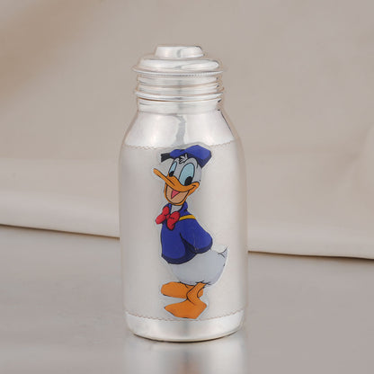 Silver Feeding Bottle