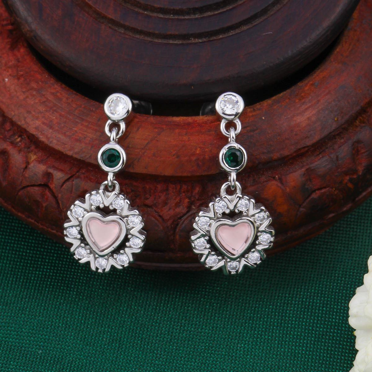 Amazing Silver Long Earrings