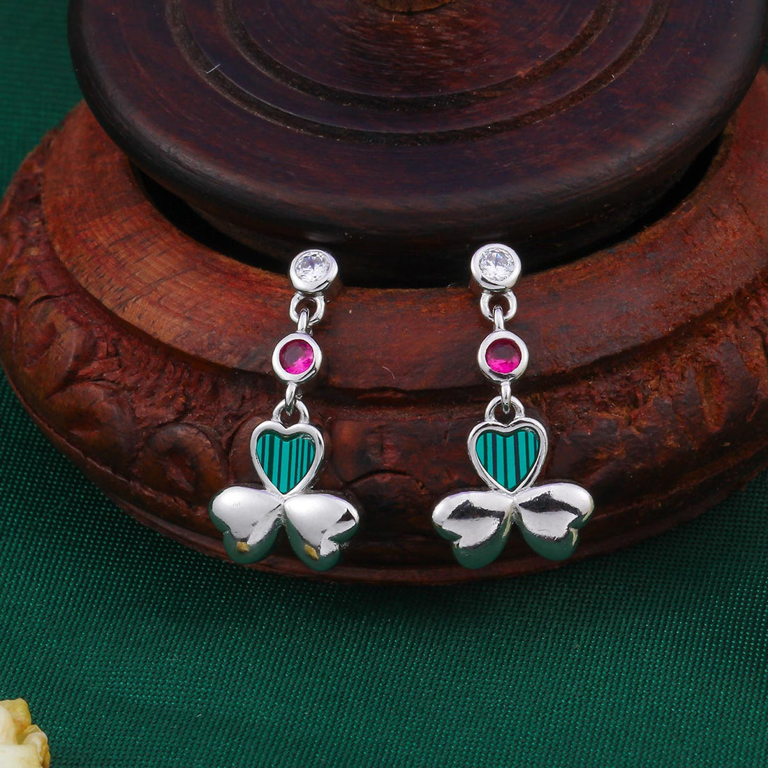Amazing Silver Long Earrings
