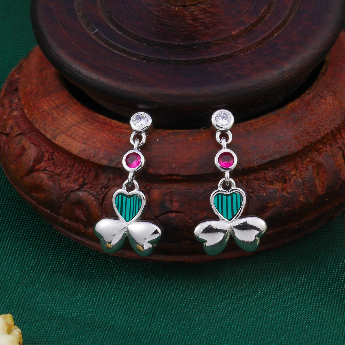 Amazing Silver Long Earrings