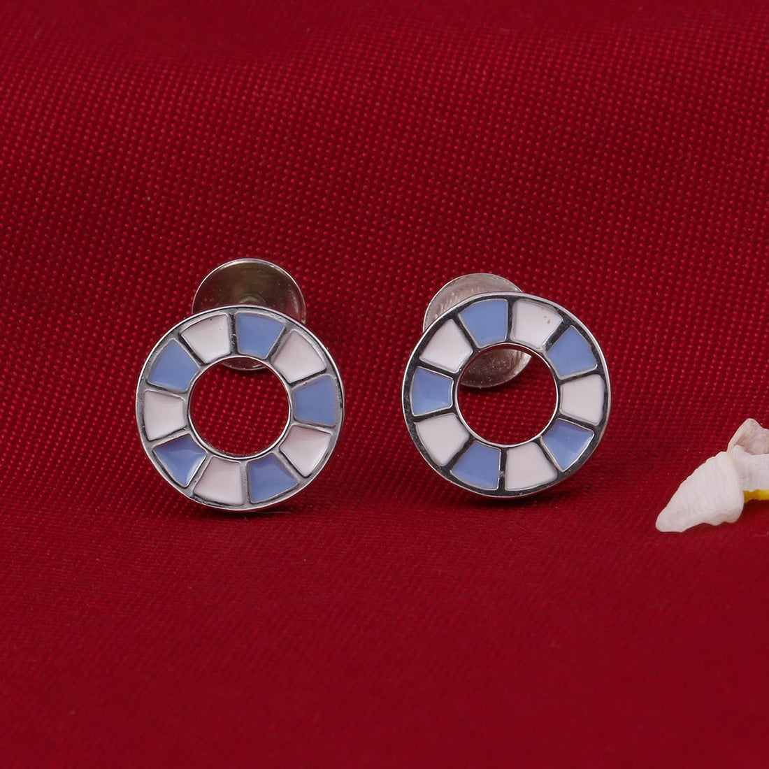 Smrithi Silver Studs