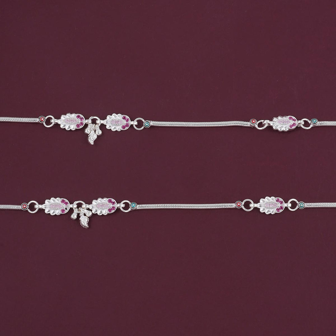 Elegant Silver Anklet