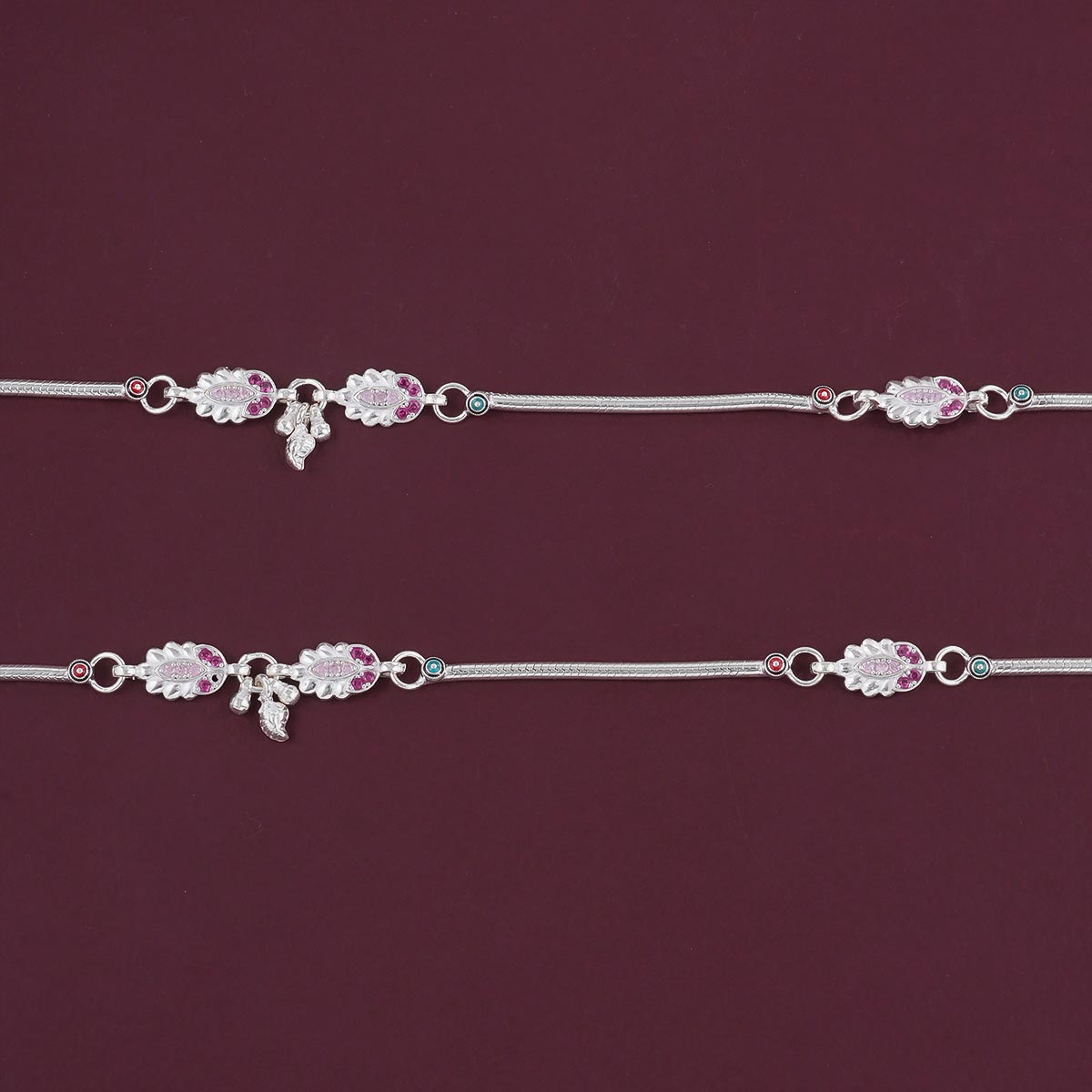 Elegant Silver Anklet