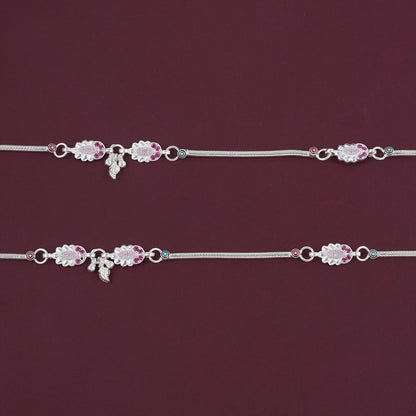 Elegant Silver Anklet