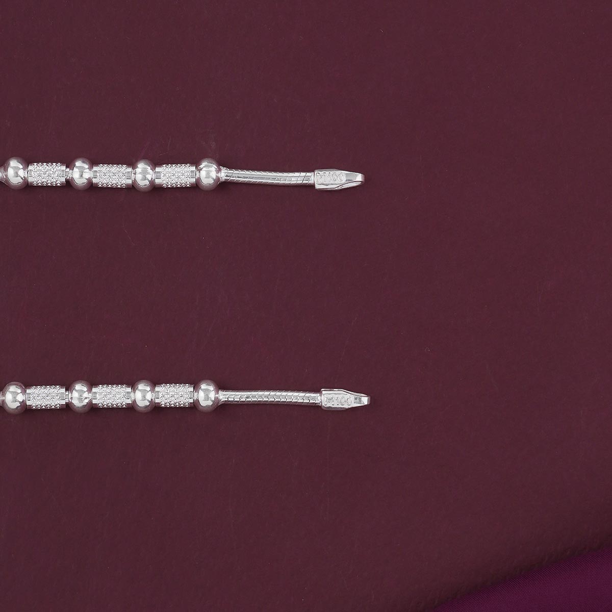 Fancy Look Silver Anklet