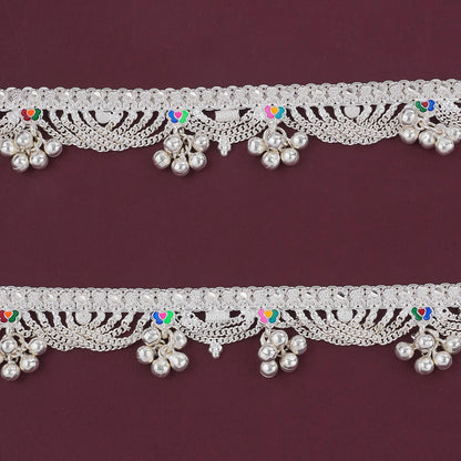 Captivating Silver Anklet