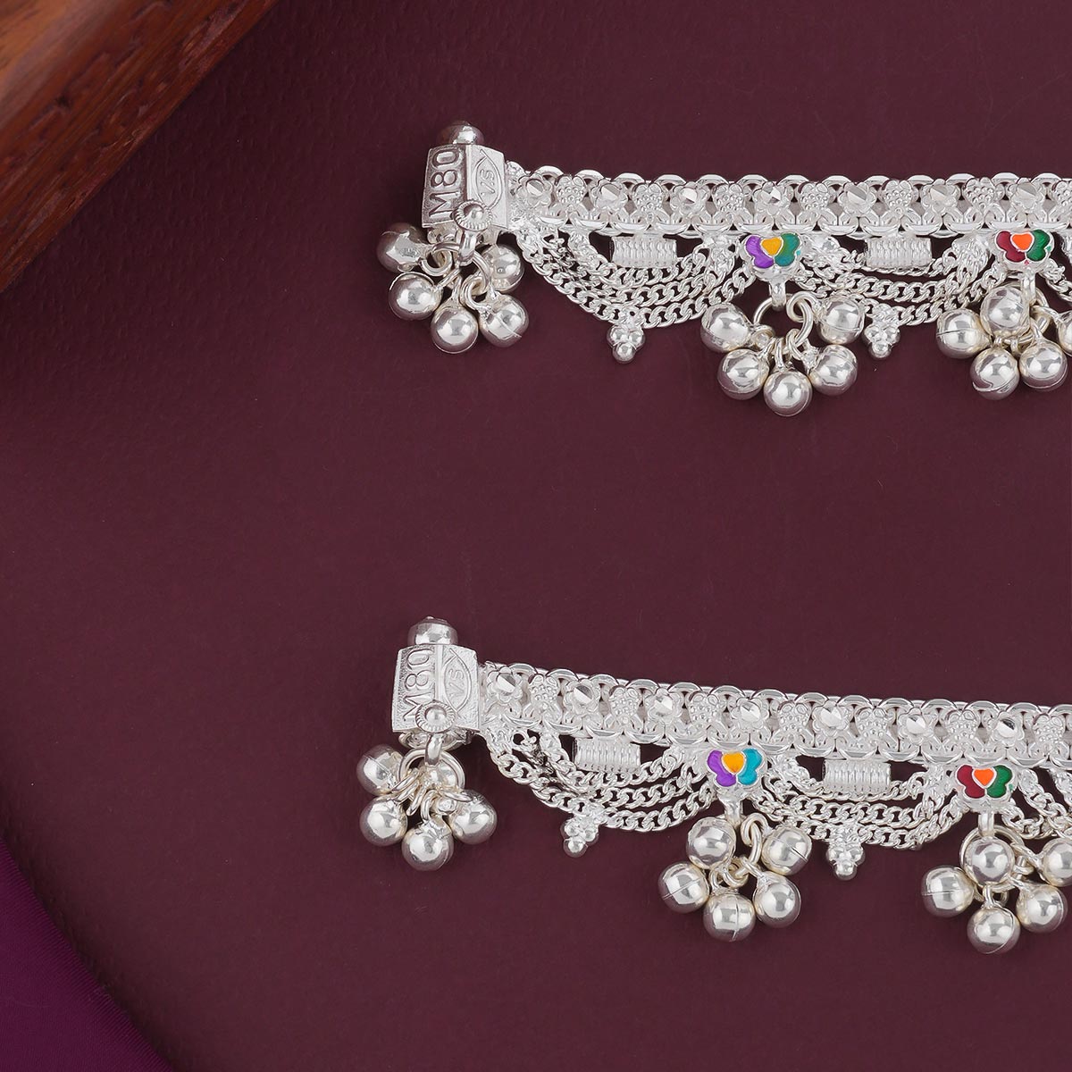 Captivating Silver Anklet