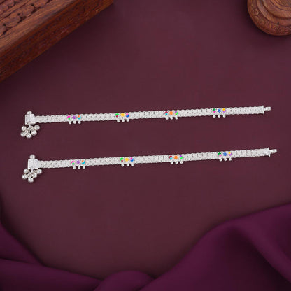 Classy Silver Anklet