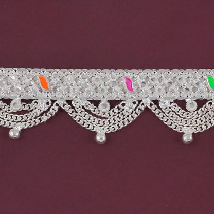 Classic Silver Anklet