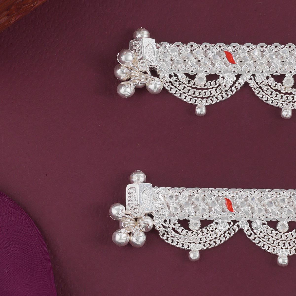 Classic Silver Anklet