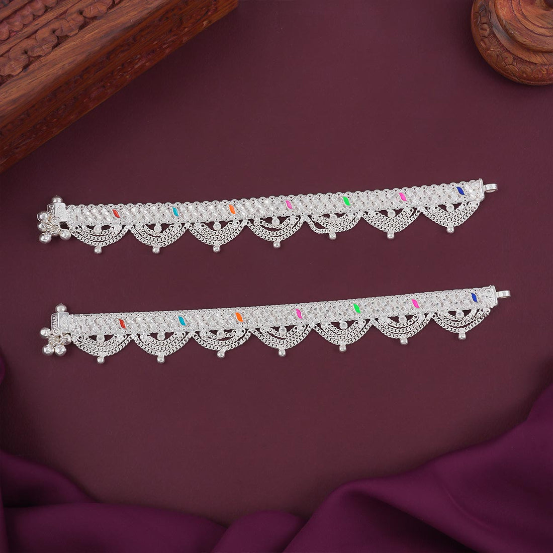 Classic Silver Anklet