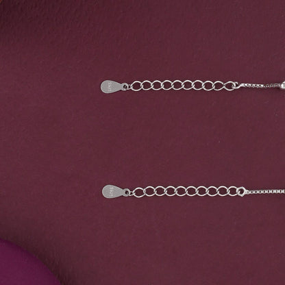 Fancy Silver Anklet