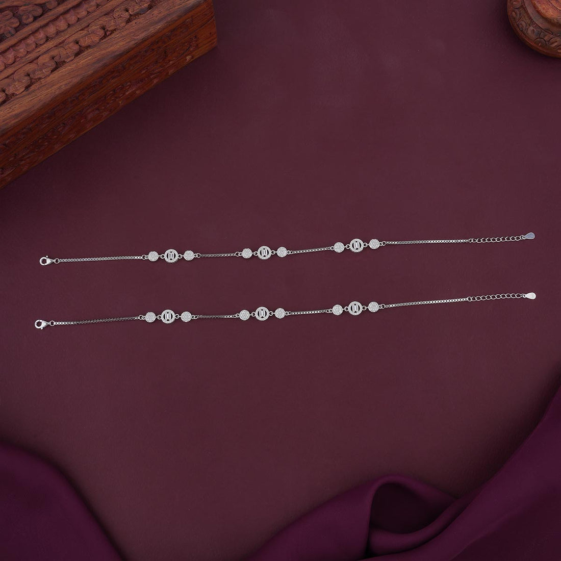 Elegant Silver Anklet