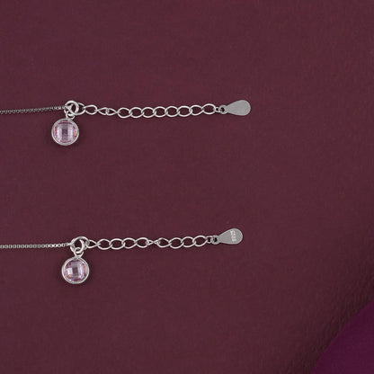 Beautiful Dolphin Silver Anklet