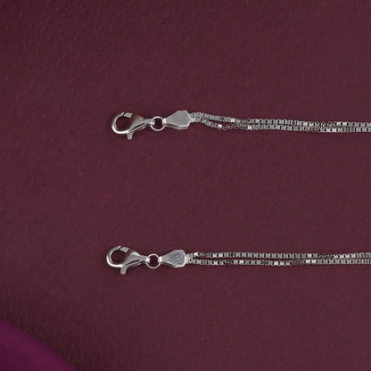 Cute Butterfly Silver Anklet