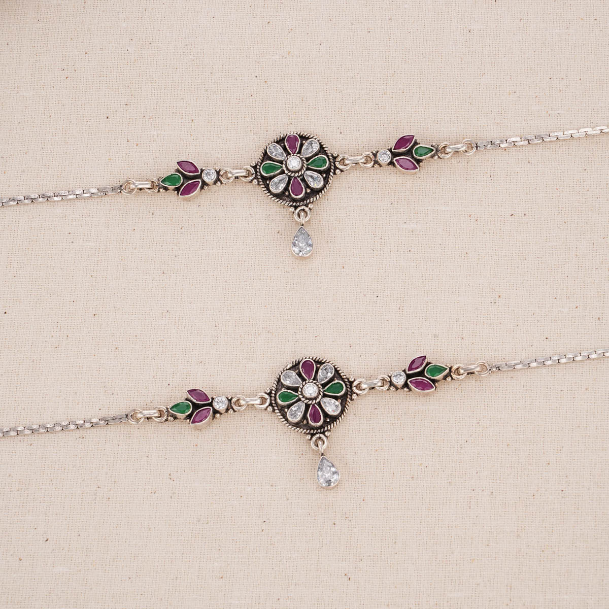Dazzlora Antique Anklet