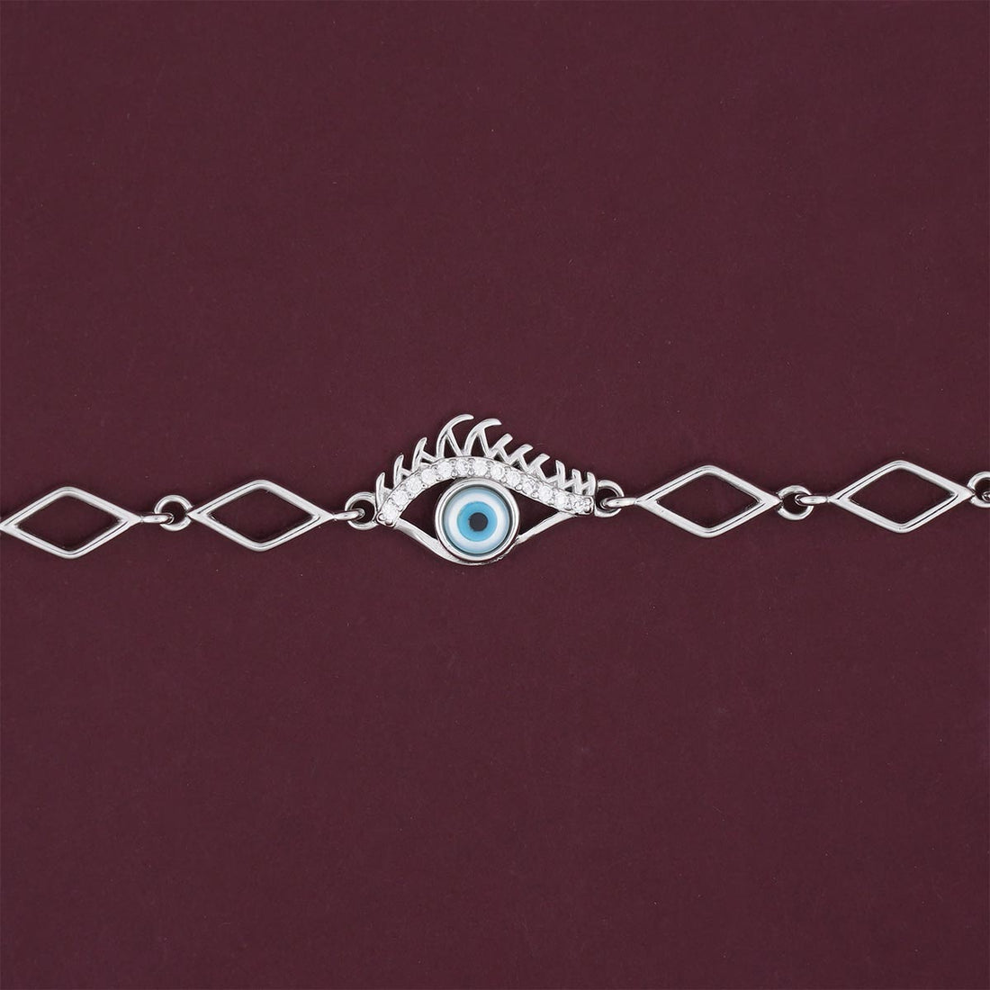 Evil Eye Silver Bracelet