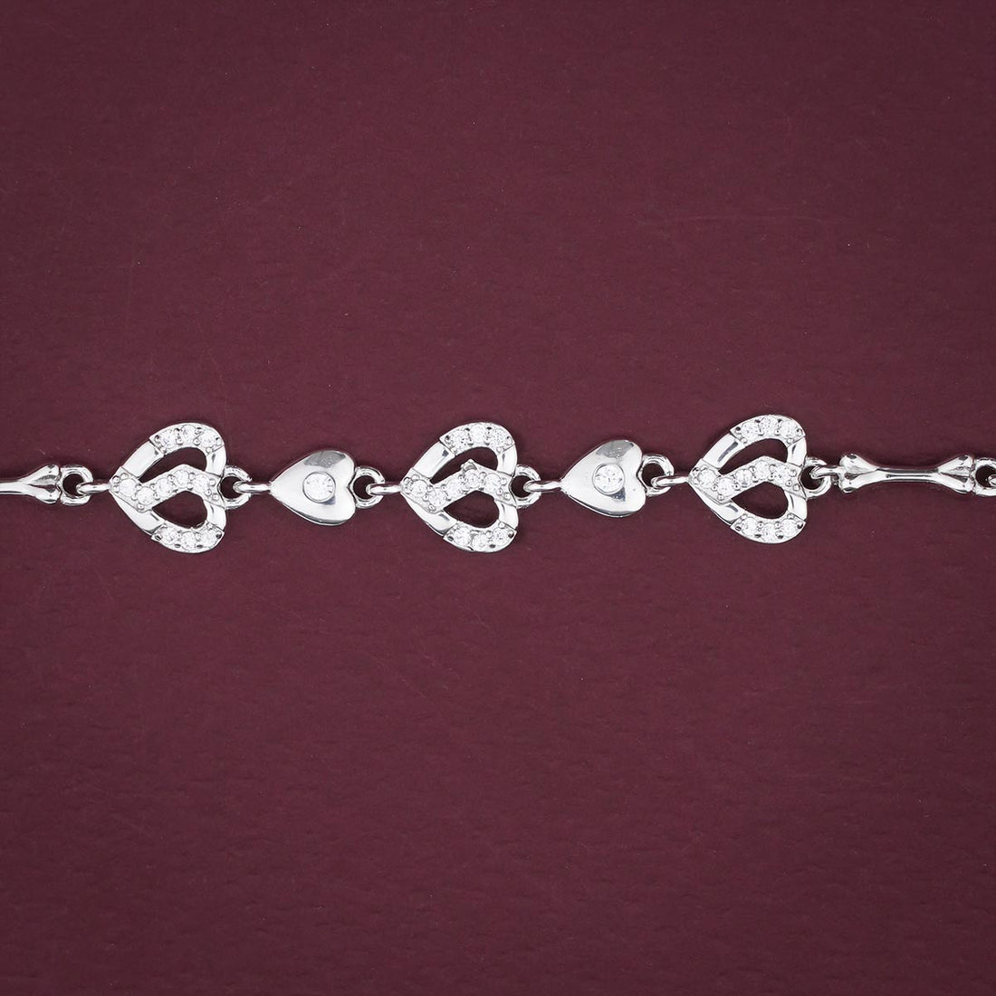 Trishali Silver Bracelet