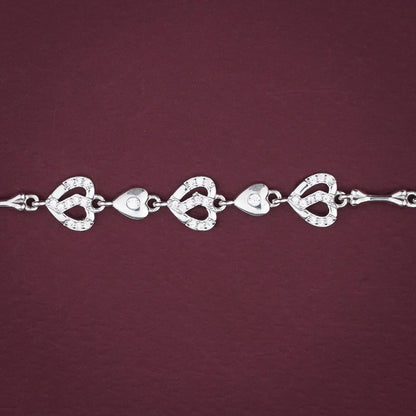 Trishali Silver Bracelet