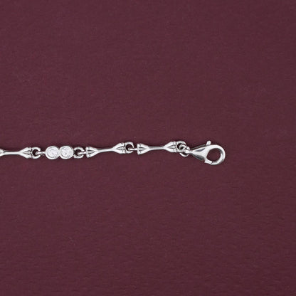 Trishali Silver Bracelet